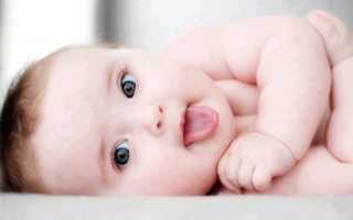 Белый налет на языке у грудного ребенка