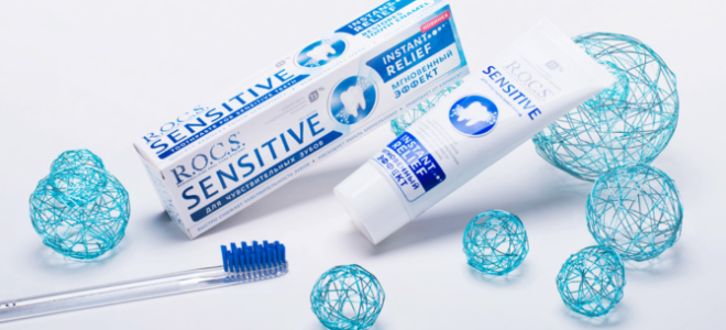 Зубные пасты Рокс