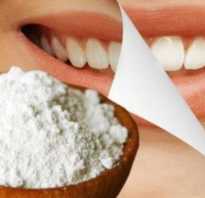 Можно ли отбелить зубы содой пищевой